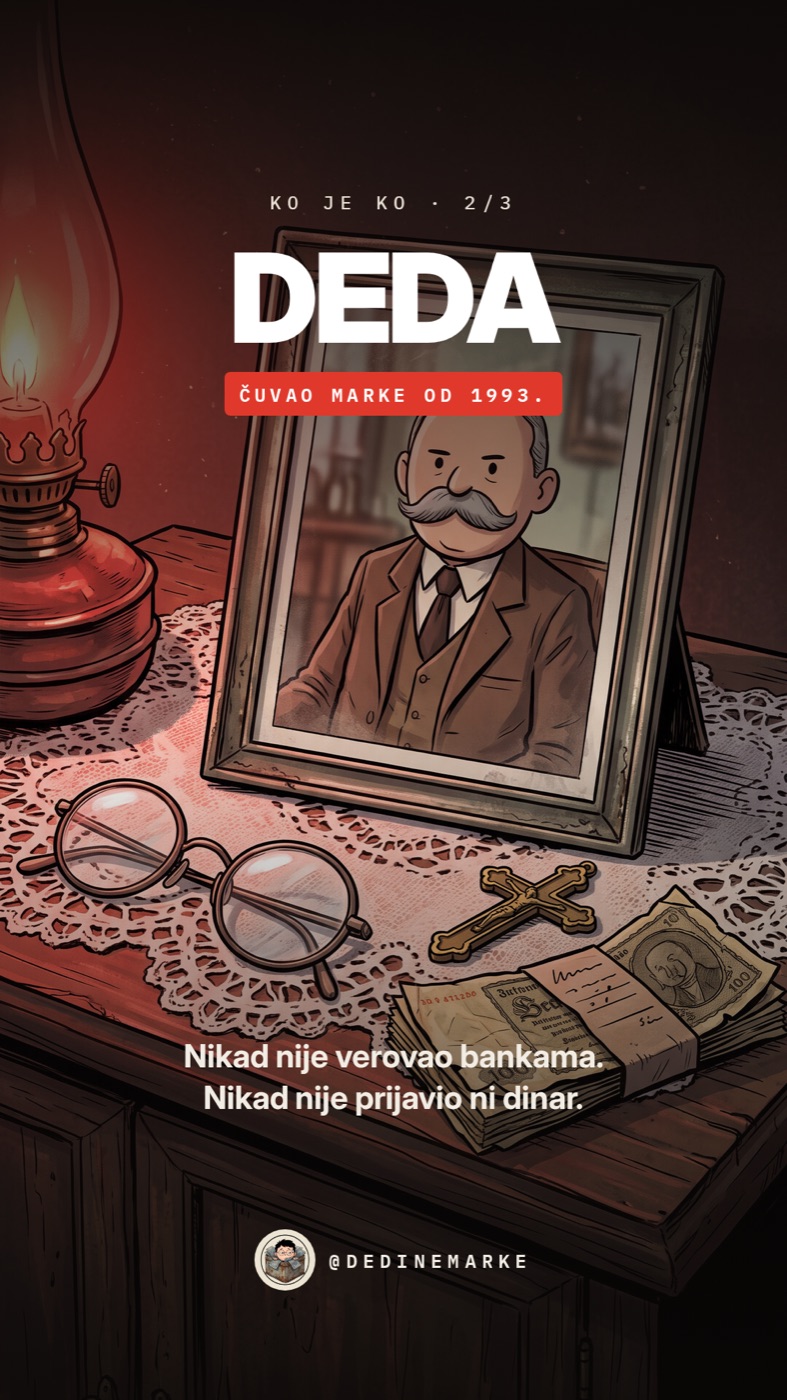 Deda, lik iz serije Dedine Marke